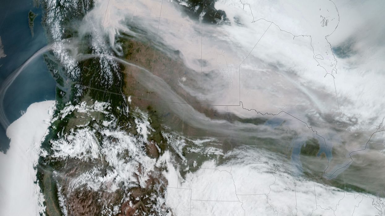 Wildfire smoke.