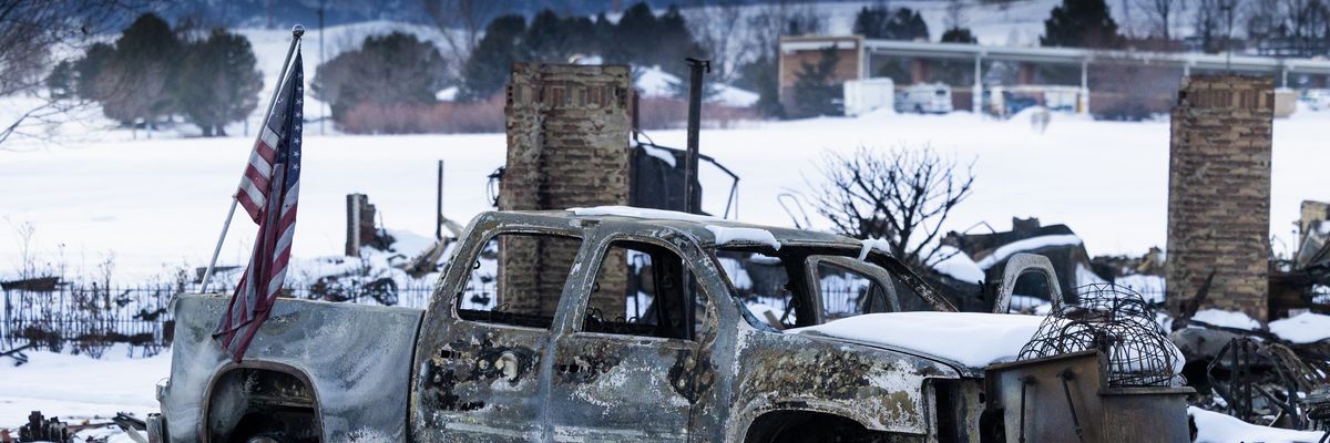 Wildfires Break Out Across Boulder County In Colorado