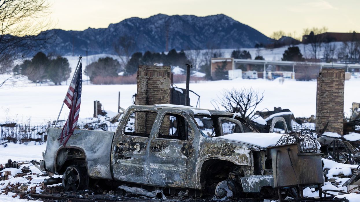 Wildfires Break Out Across Boulder County In Colorado