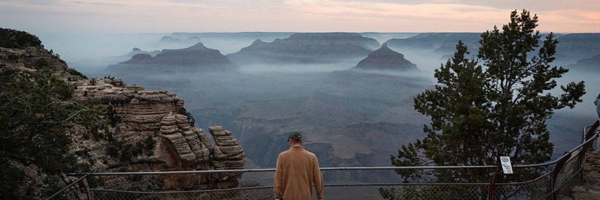 Wildfires Burn Around Arizona's Grand Canyon