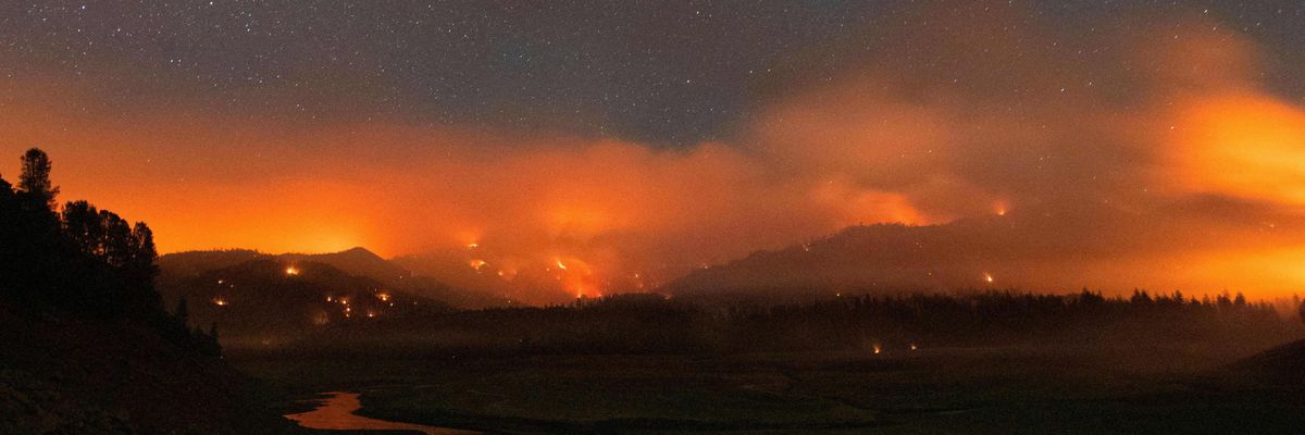 Wildfires rage amid a devastating heatwave in the Pacific Northwest