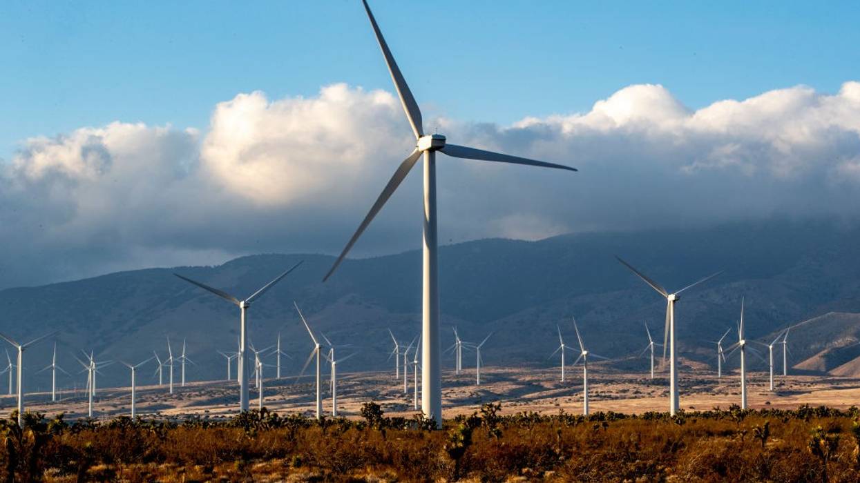 Wind Turbines in Rosamond, CA.