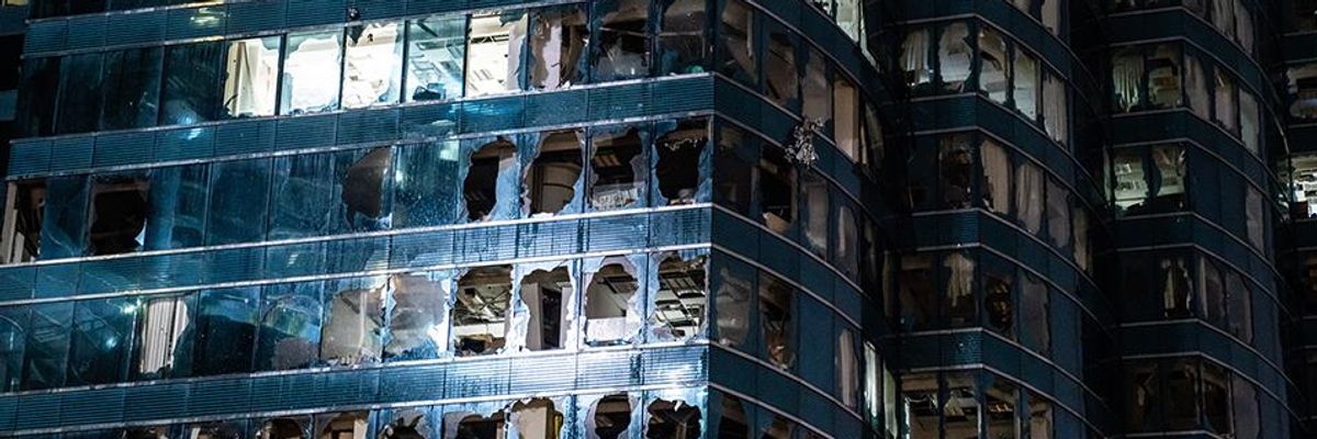 Super Typhoon Mangkhut Rips Through Hong Kong After Pummeling Philippines