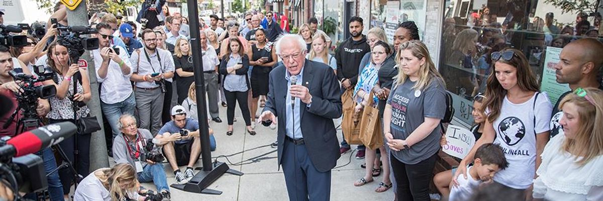 'People are Dying': Bernie Sanders Heads to Canada With an Insulin Caravan
