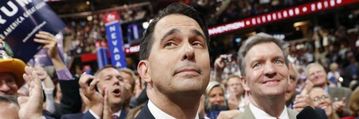 A Lesson for Trump From Scott Walker: If the Election Is Close, Cry Fraud
