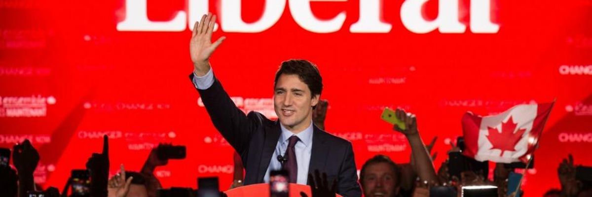 With Message of 'Hope,' Liberal Party Sweeps Canadian Election