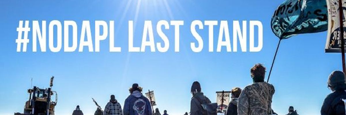 'This Is the #NoDAPL Last Stand': Tribe to Sue as Actions Planned Nationwide