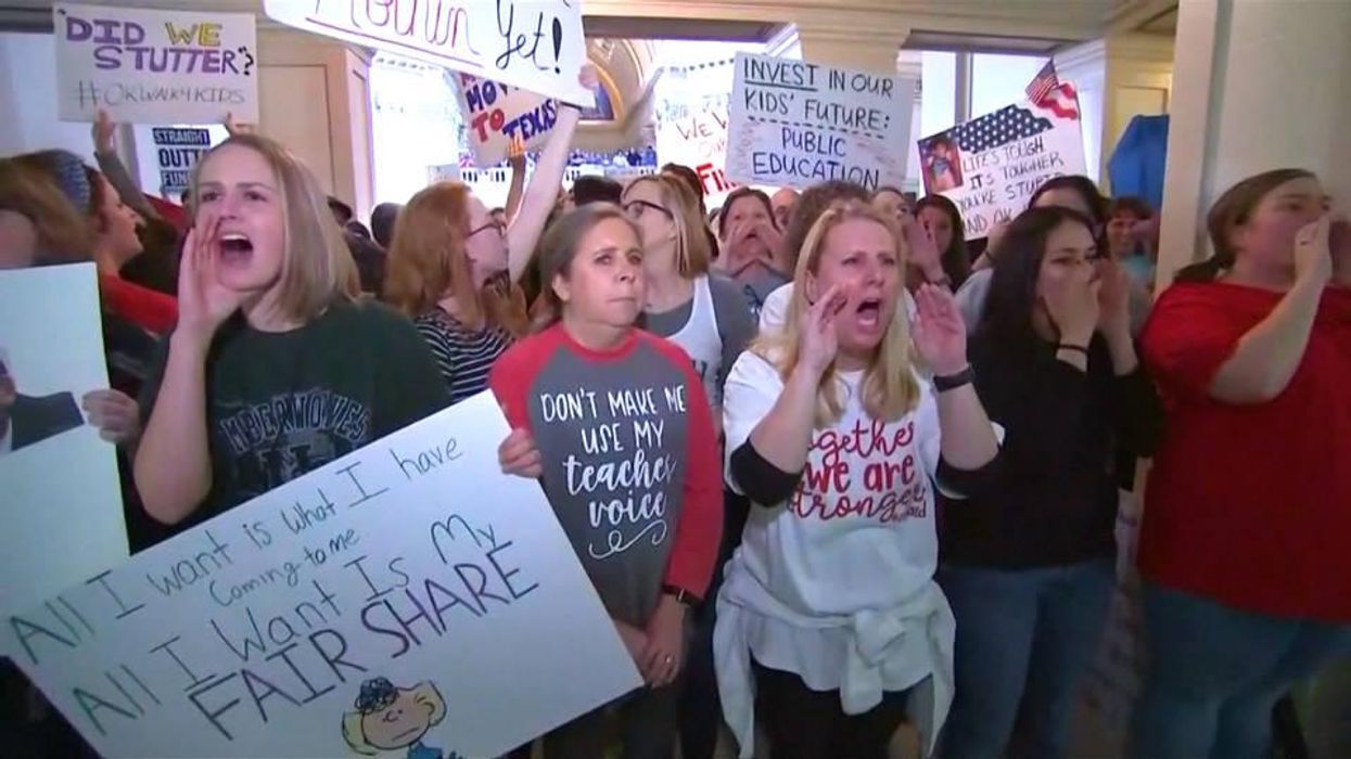 The Oklahoma Teachers' Strike Is a Mutiny Against Austerity