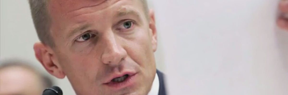Ex-Blackwater CEO Erik Prince Makes a Comeback Under Trump Selling Mercenary Armies Around the World