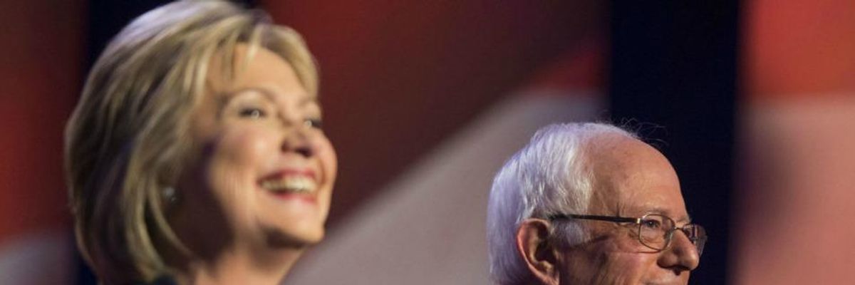 Here's What Happens When Hillary and Bernie Try to Out-Progressive Each Other