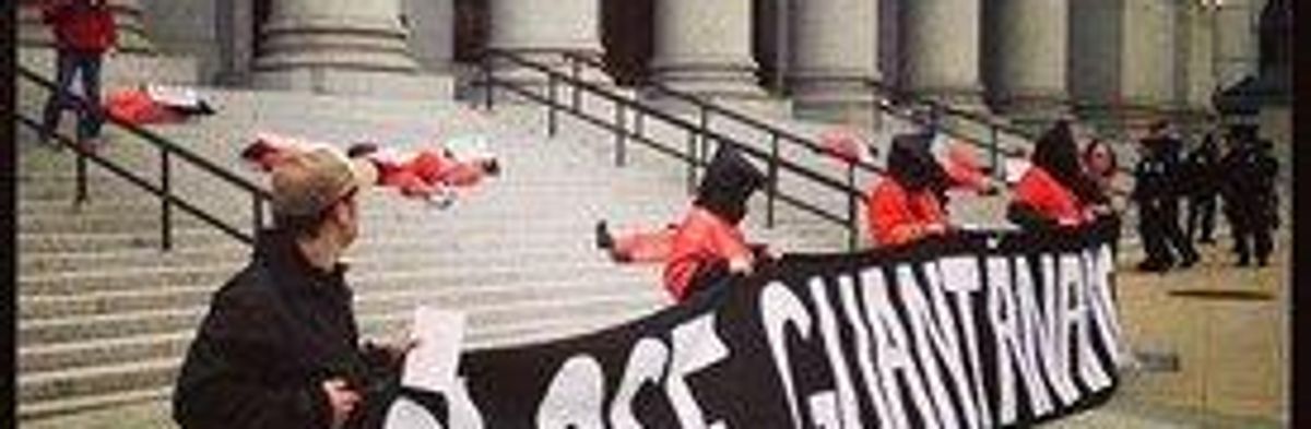 Activists Arrested in Die-In: 'Shut Down Guantanamo, End Indefinite Detention'