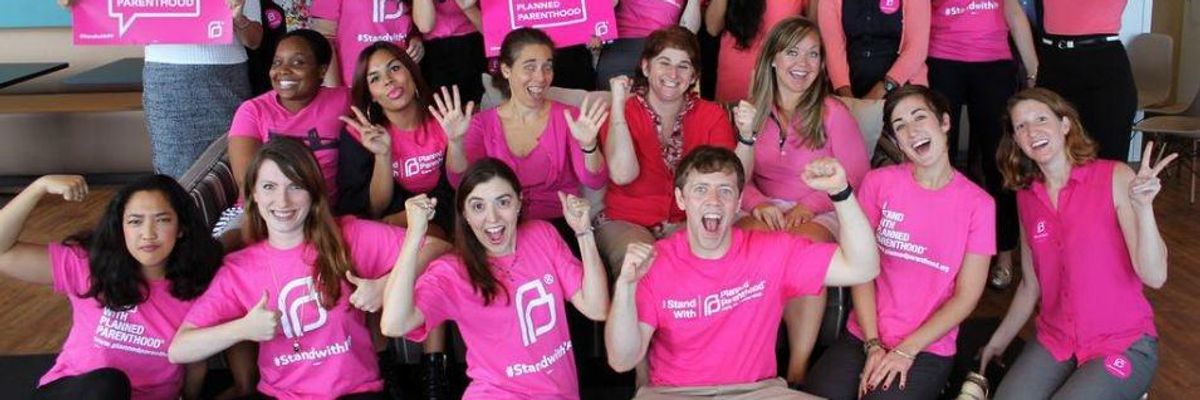 To Combat Right-Wing Assault, Millions 'Pinkout' in Support of Planned Parenthood