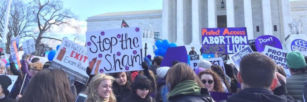 With Women's Rights on the Line, Groups Demand Supreme Court #StoptheSham