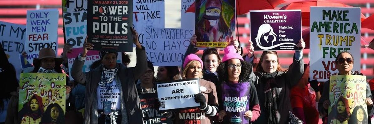 Women's March 'Power to the Polls' voter registration