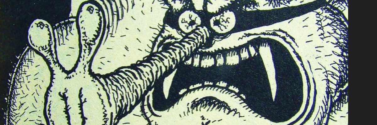 Wonder Wart-Hog, an underground comic book character akin to Kissinger