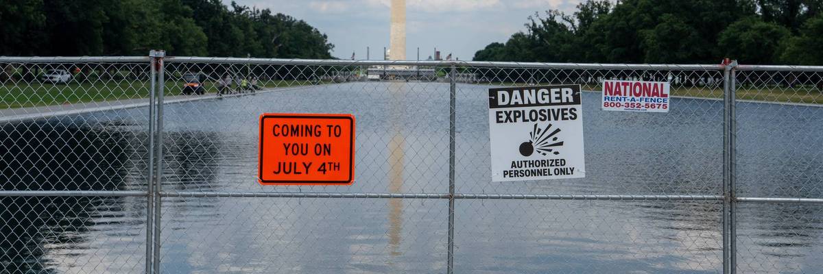 Work Continues On D.C.'s Reflecting Pool Amid Ongoing Restoration Problems