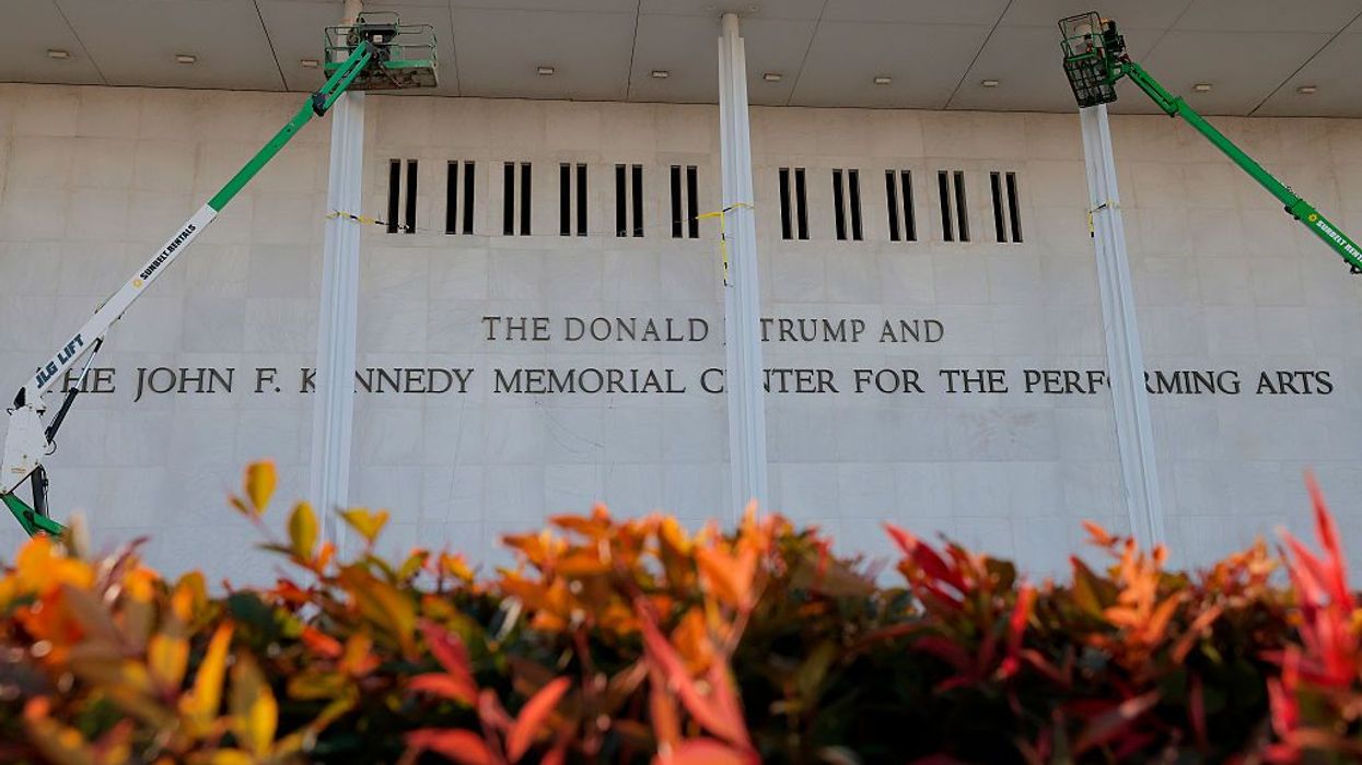 'This Is a Desecration!' DC Residents Rage After Trump Slaps His Name Atop Kennedy Center