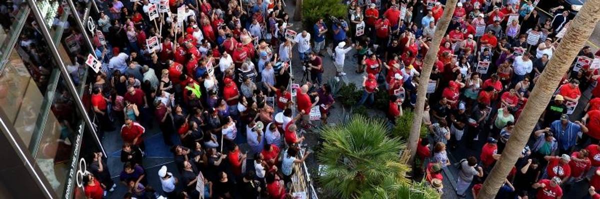 Why 50,000 Las Vegas Workers Are on the Verge of Striking