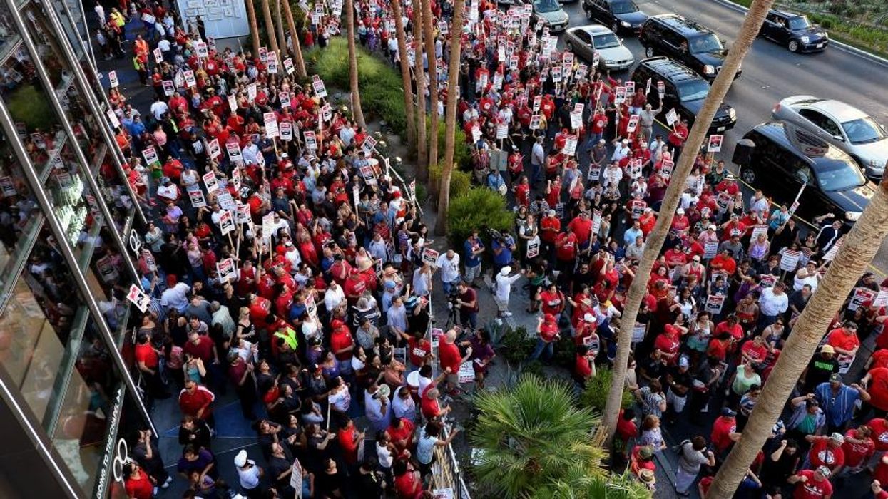 Why 50,000 Las Vegas Workers Are on the Verge of Striking