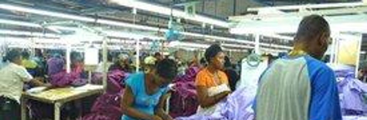 In Haiti, Sweatshops Open For Business
