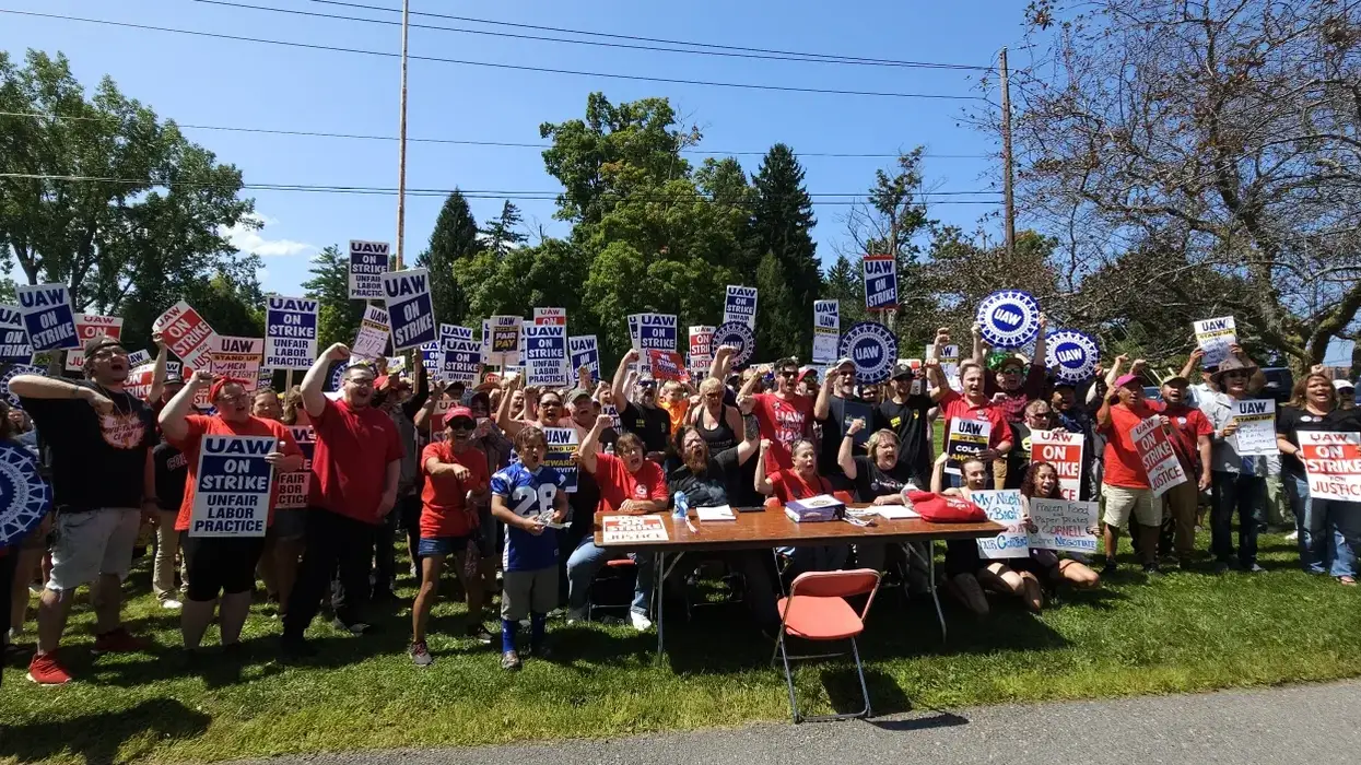 Workers at Cornell University
