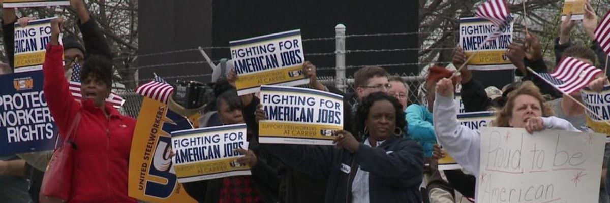 Despite Much-Heralded Deal with Trump, Carrier Announces It Will Cut 200 More Jobs