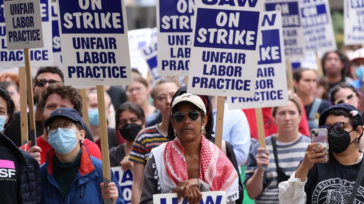 Workers at University of California, Los Angeles