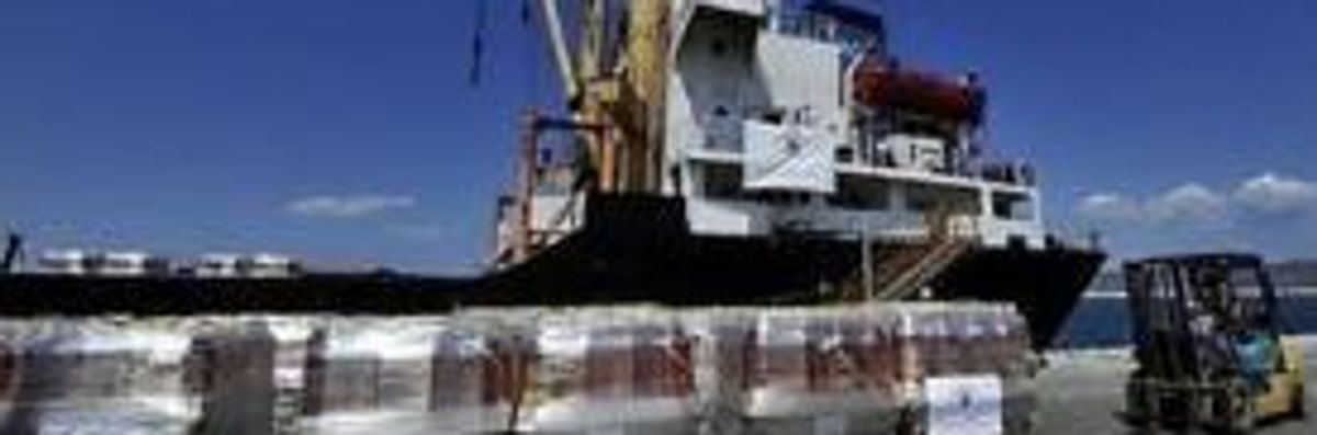 Gaza Aid Ship 'Diverted to Egypt'