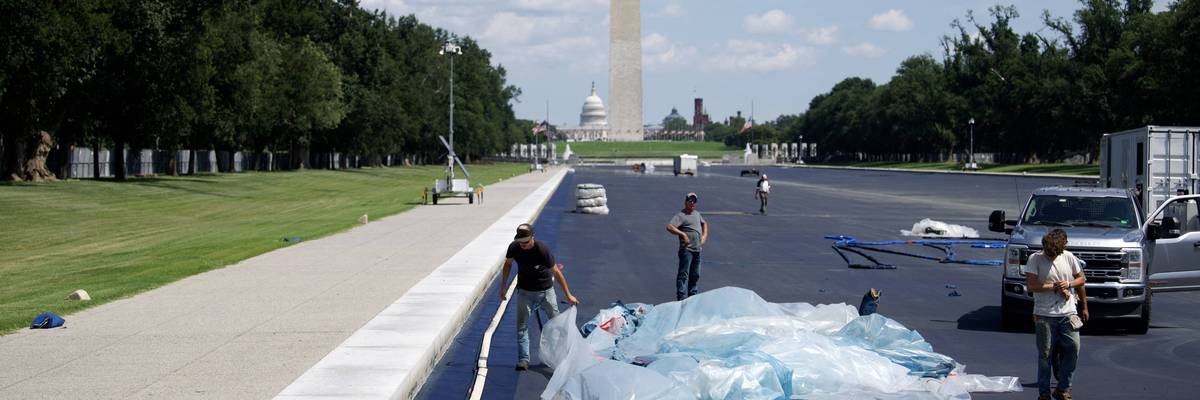 Another Trump DOJ Weaponization Ploy Implodes as Judge Permanently Ends Reflecting Pool Vandalism Case