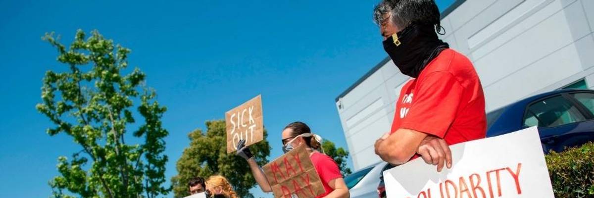 Amazon Warehouses Flouting Sick Leave Law as Outrage Swells Over Worker Conditions in Midst of Pandemic