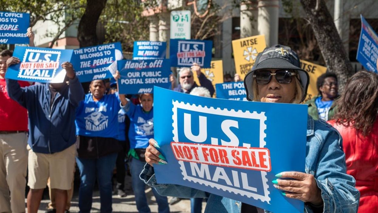 Workers Rally to Save the Postal Service