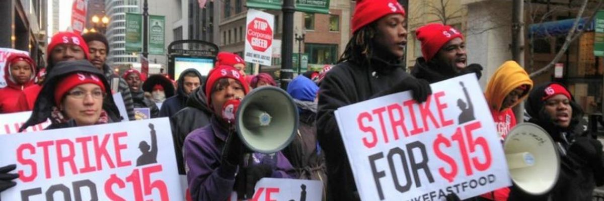 Low-Wage Workers Retake National Stage in 'Fight for 15'