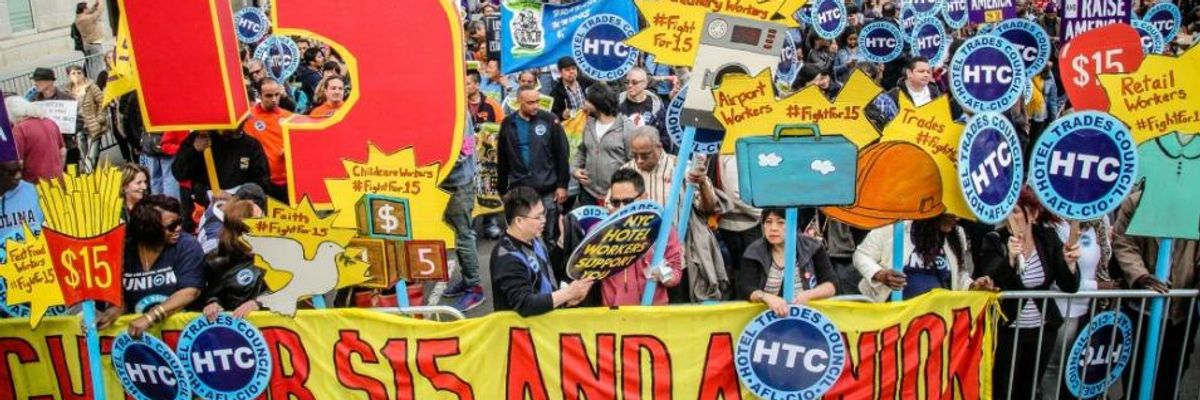 'Our Movement is Unstoppable': California, New York Approve $15 Minimum Wage