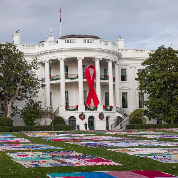 World AIDS DAY event at White House in Washington, DC