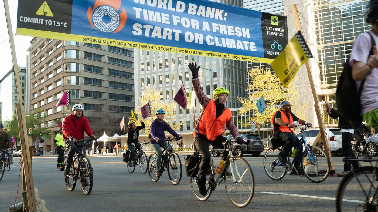 World Bank protest