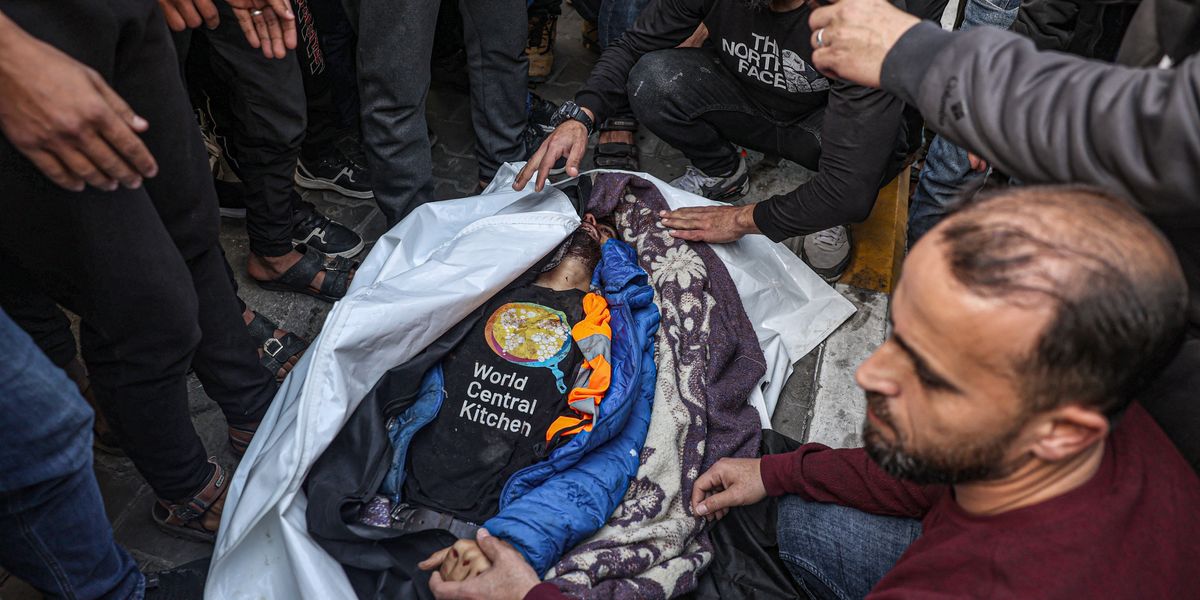 This Is Unforgivable Israeli Airstrike Kills 7 World Central Kitchen this-is-unforgivable-israeli-airstrike-kills-7-world-central-kitchen