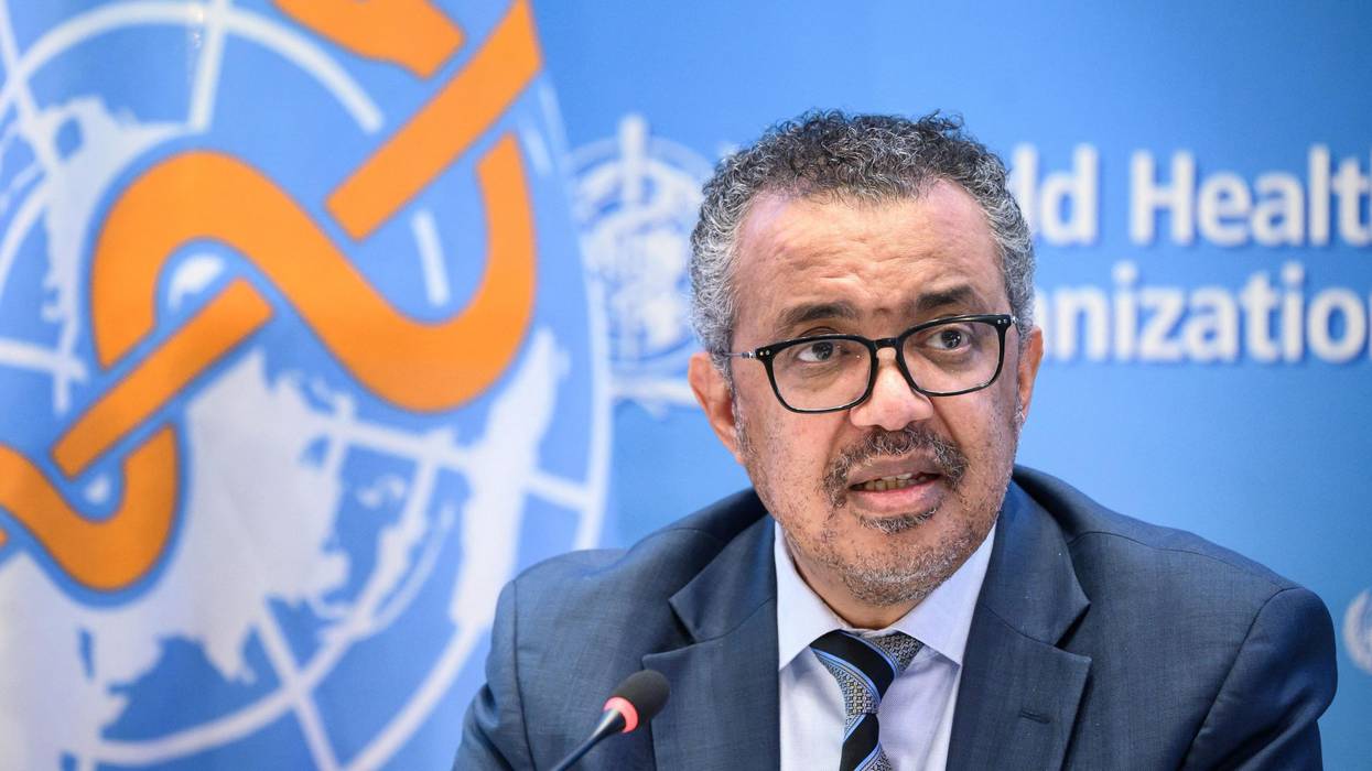 World Health Organization Director-General Tedros Adhanom Ghebreyesus