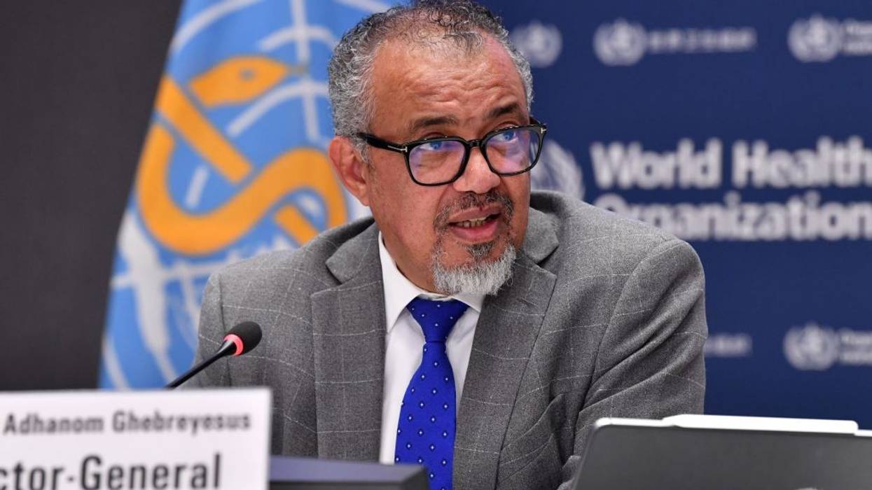 World Health Organization Director-General Tedros Adhanom Ghebreyesus