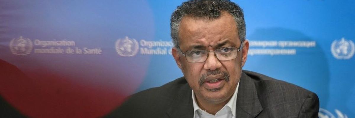 Calling for Global Action, WHO Chief Says World May Only Be Seeing 'Tip of the Iceberg' With Coronavirus