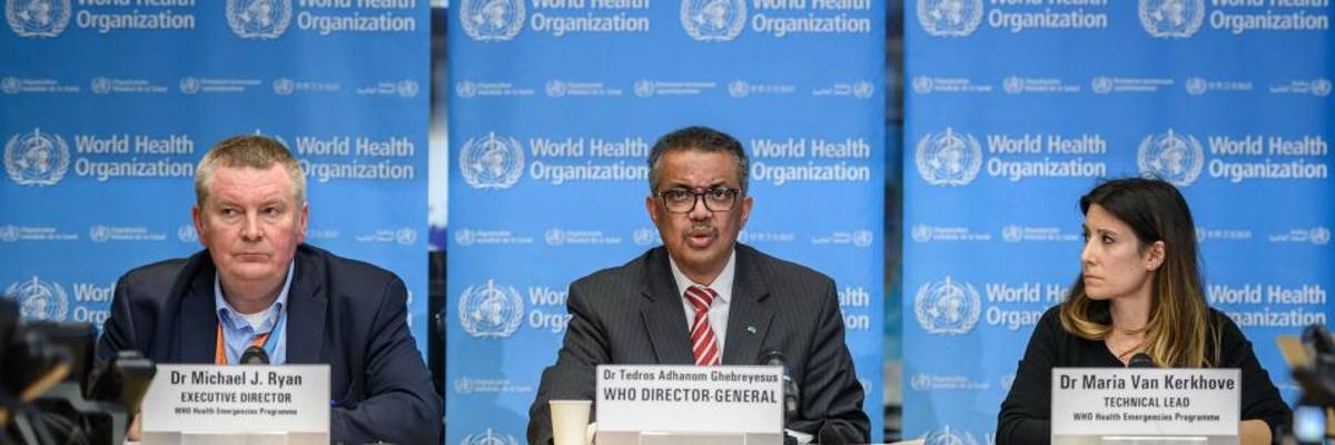 'We Have Rung the Alarm Bell Loud and Clear': WHO Officially Declares Coronavirus a Global Pandemic