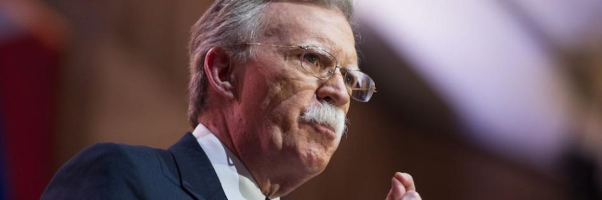 For John Bolton, No Bad Deed Goes Unrewarded