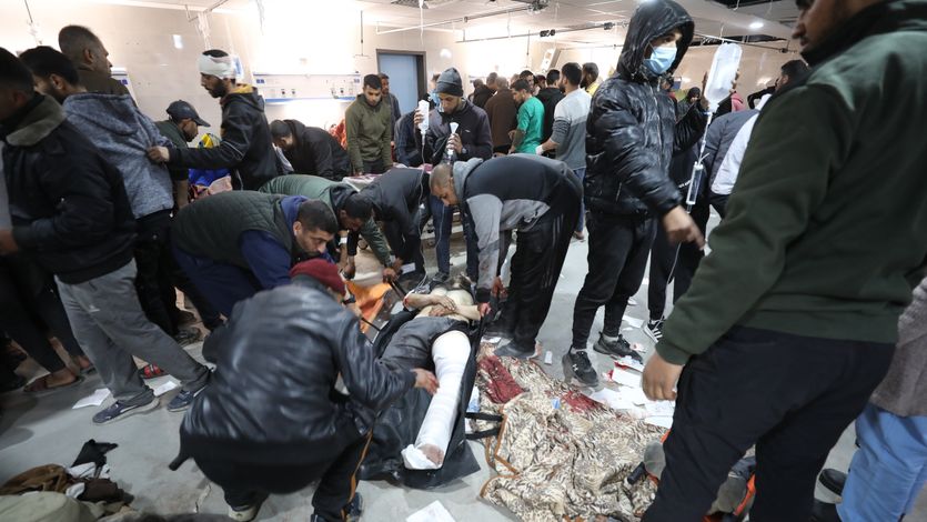 Wounded Palestinians