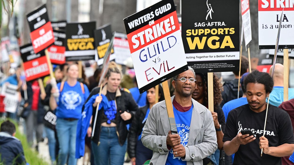 Writers on strike
