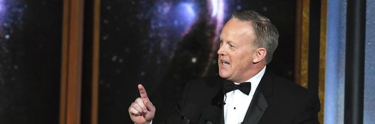 If George W. Bush Can Be on Ellen, Of Course Sean Spicer Will Be at Emmys