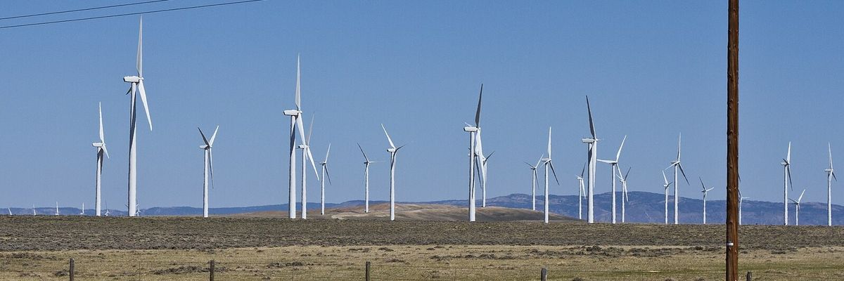 Wyoming wind farm
