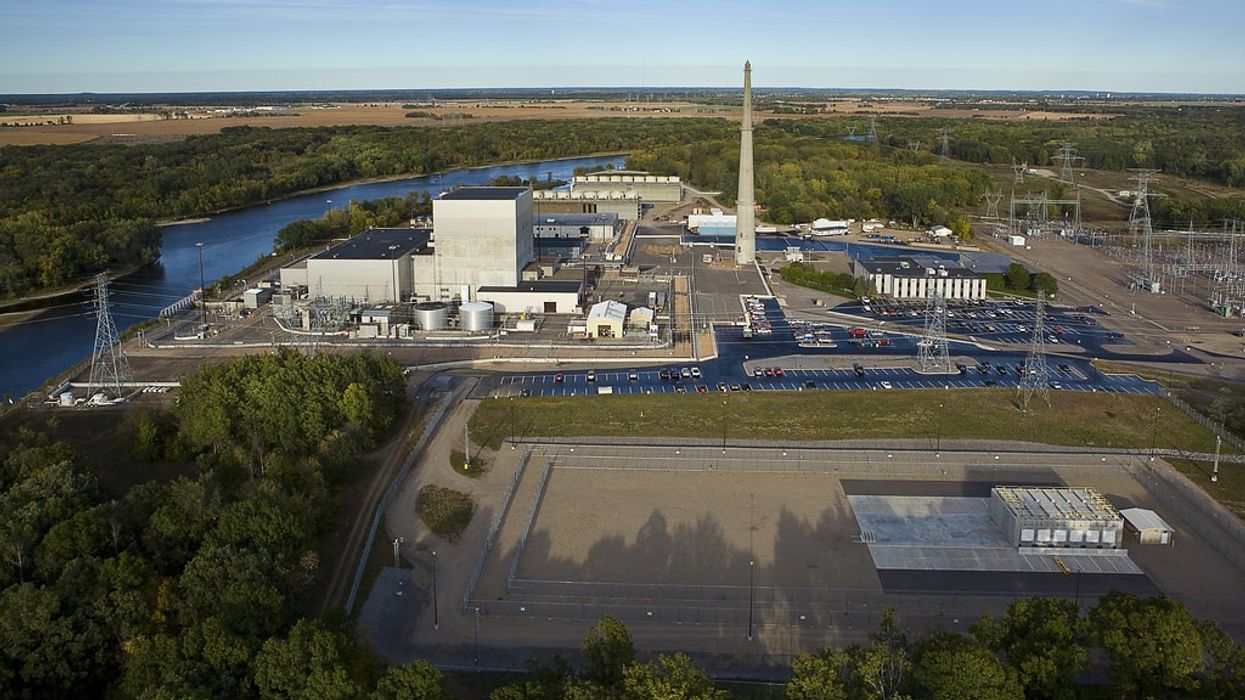 Xcel Energy's Monticello nuclear power plant is seen in Monticello, Minnesota on September 30, 2009.