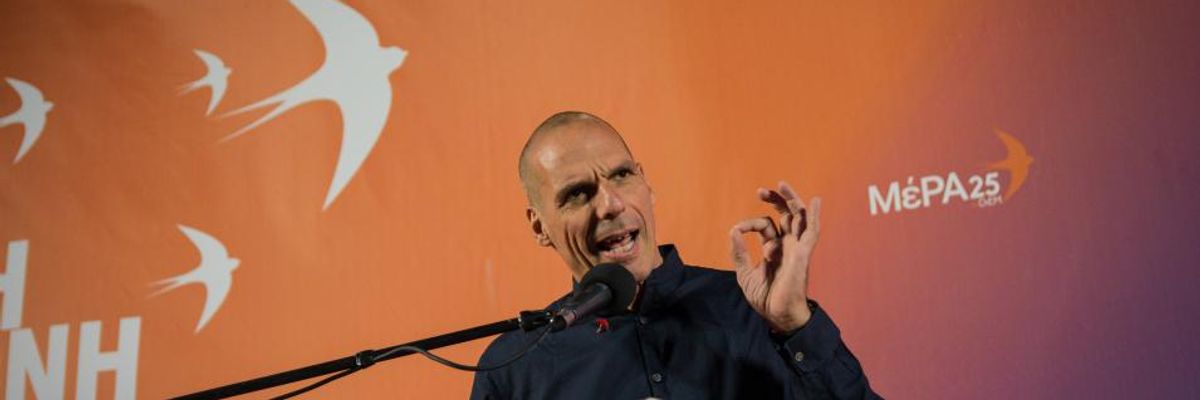 As Greek Right Regains Power, Applause as Varoufakis-Led MeRA25 Wins First-Ever Seats in Parliament