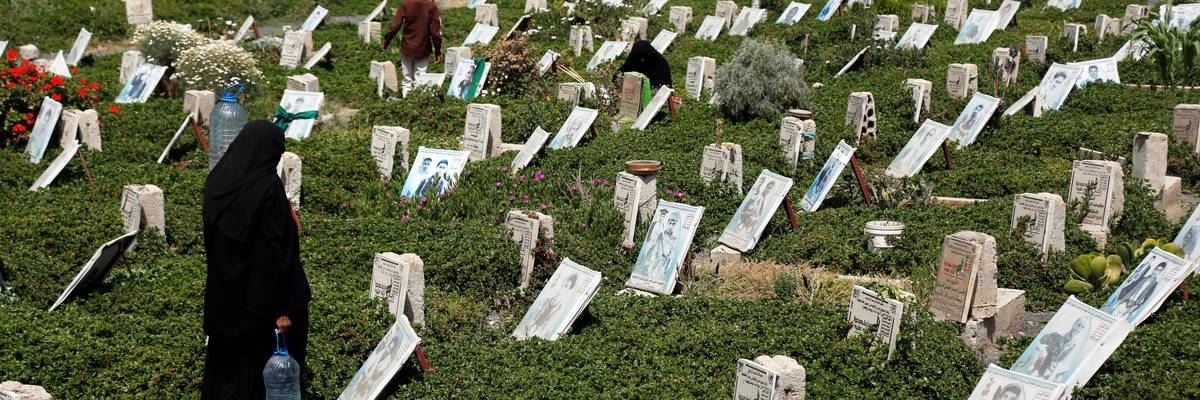 Yemen cemetery