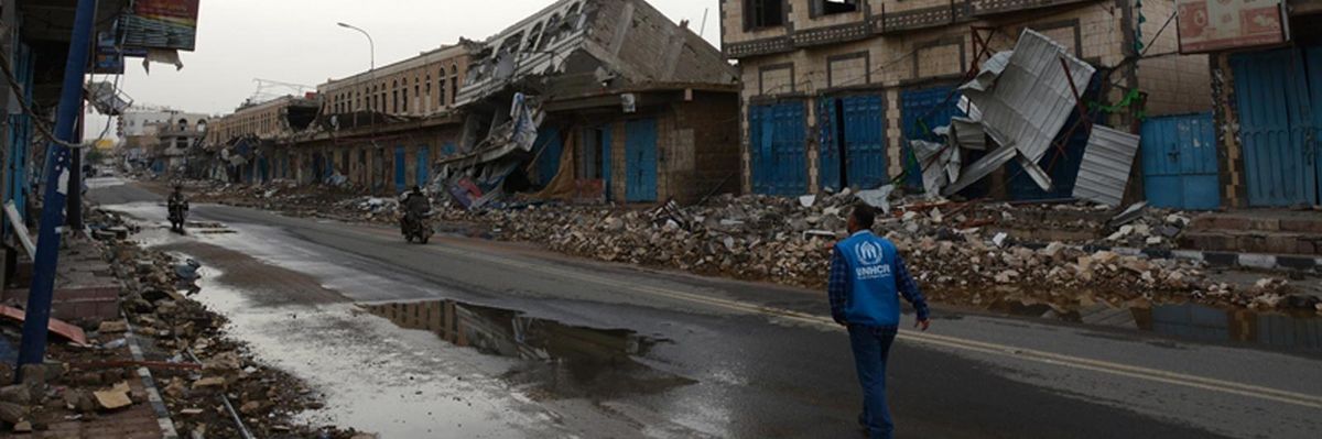 As 68 Die in One Day of Airstrikes, UN Denounces US-Backed War in Yemen