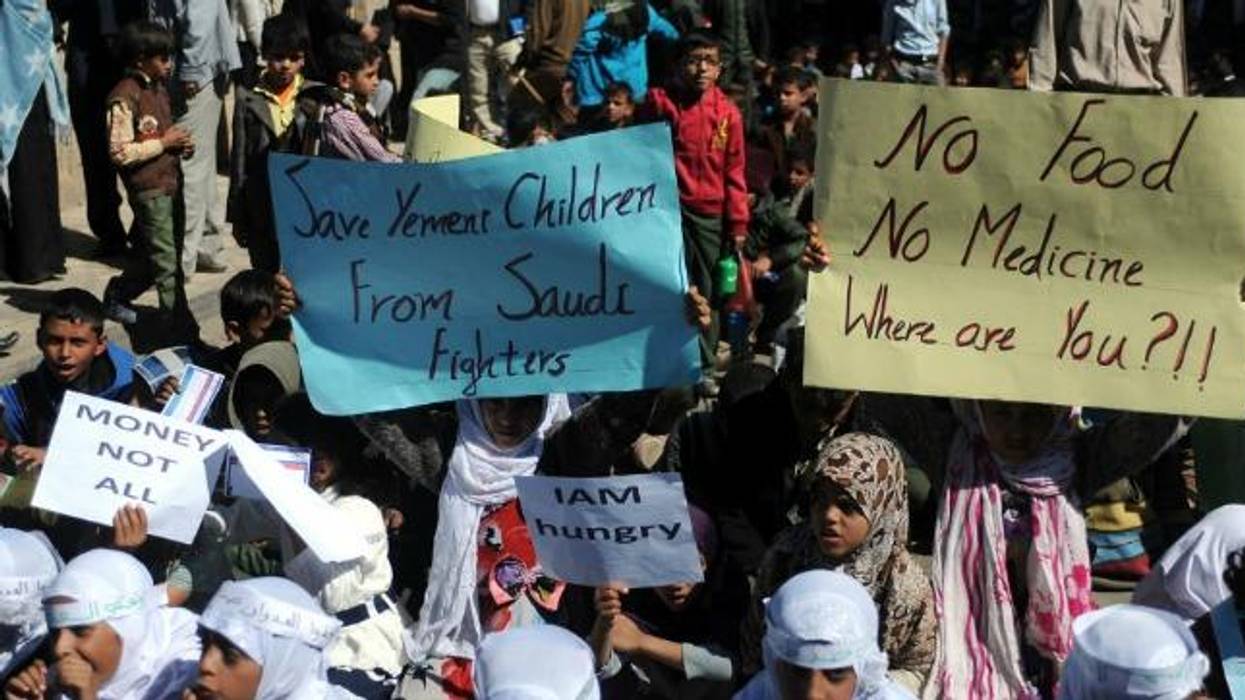 'Dark Moment of Shame': With Explicit US Backing, Saudi Attack on Yemen's Humanitarian Lifeline Begins